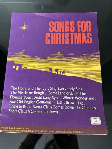 Songs for christmas - for, sheet