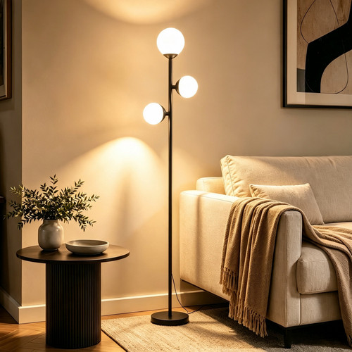 Light tree floor lamps - 3-light,