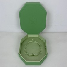 Swarovski Empty Jewellery Box Green Octagon Shape Storage