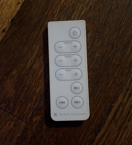 Remote control altec - altec, lansing