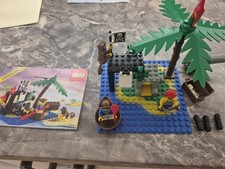 LEGO Pirates Shipwreck Island 6260 Vintage Set with Instructions and Coins