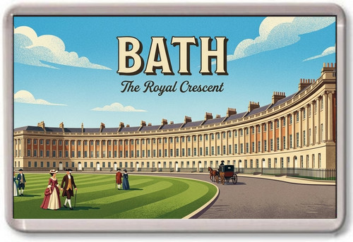 Fridge magnet bath royal - magnet,