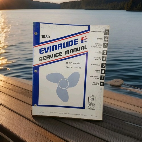 1980 evinrude service repair - 1980,