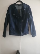NWT Moto Style Jean Jacket
