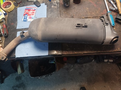 Exhaust silencer yamaha - exhaust,