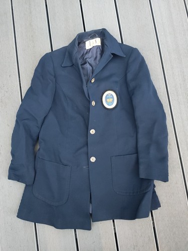 Royal navy jacket ladies used - royal,