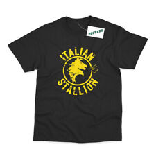 Italian Stallion Inspired by Rocky Balboa Printed T-Shirt - 2 Colours
