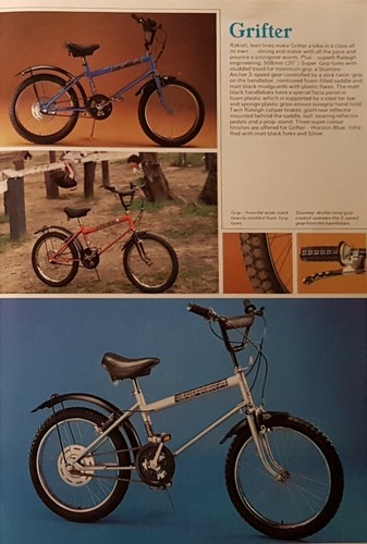 Raleigh grifter sales advert - raleigh,