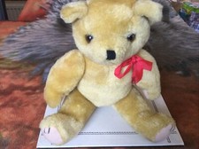vintage golden teddy bear