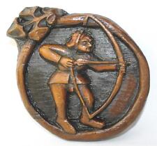 Archer Robin Hood Unique Medieval Reproduction Carving Long Bow Archery Arrow 