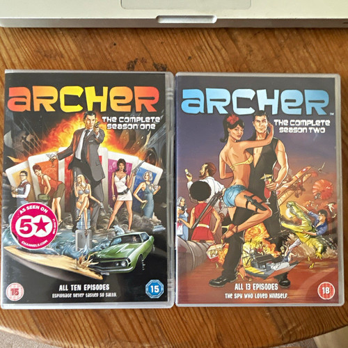 Archer seasons 2 dvd - seasons,