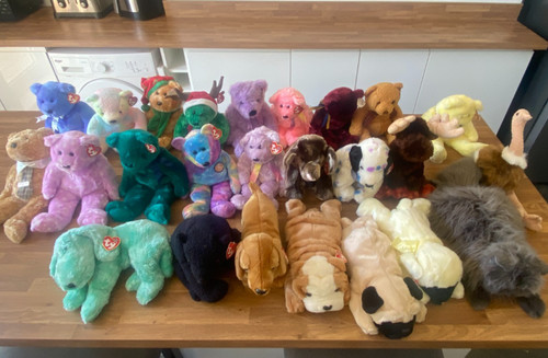 25x beanie buddies amazing - 25x, ty