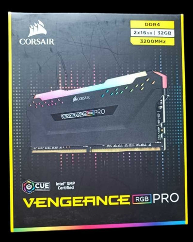 Corsair vengeance rgb pro 32gb - corsair,
