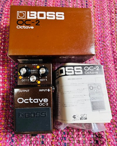 Boss octave guitar - boss, oc-2