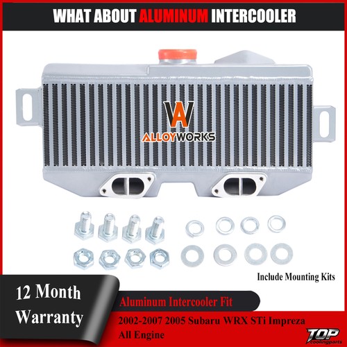Aluminum intercooler fit - aluminum,