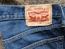Levi 527 Slight Boot Blue