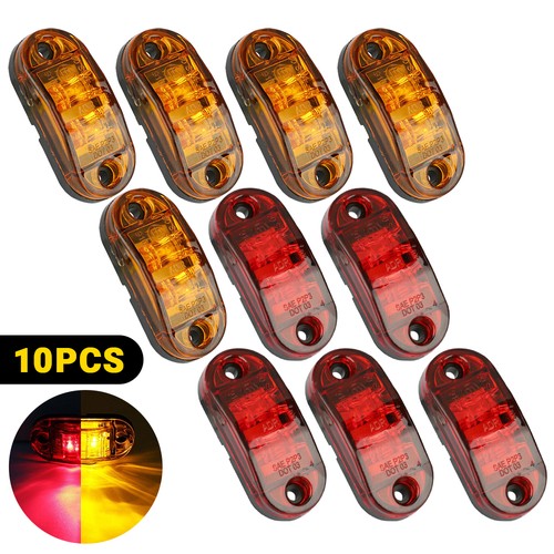 10x amber red - amber+red, 2-led