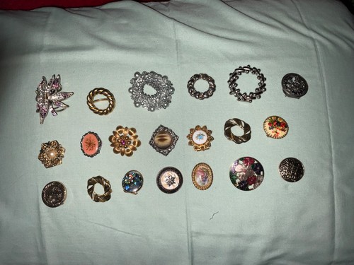 Ladies scarf rings clips - clips,