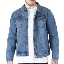 Mens Jacket Denim Trucker