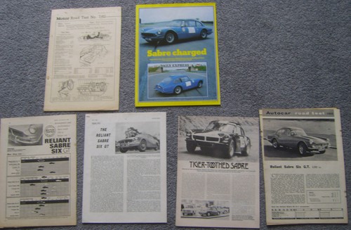 Reliant sabre cuttings - 13, from