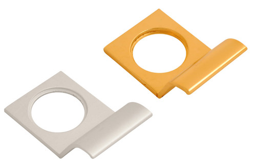 Square cylinder pull - square, aluminium