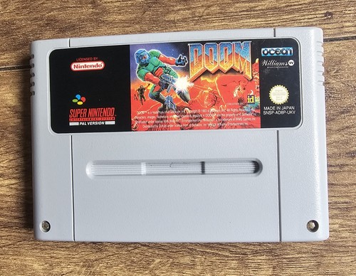 Doom super nintendo snes - doom,