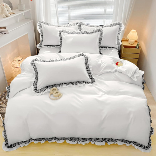 Ruffle lace duvet - ruffle, sets