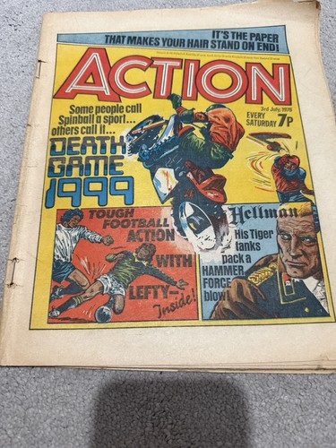 Action comic weekly 3rd july - action,