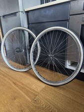 Vintage Sturmey Archer 3 Speed 26x1 3/8 Wheel Set  