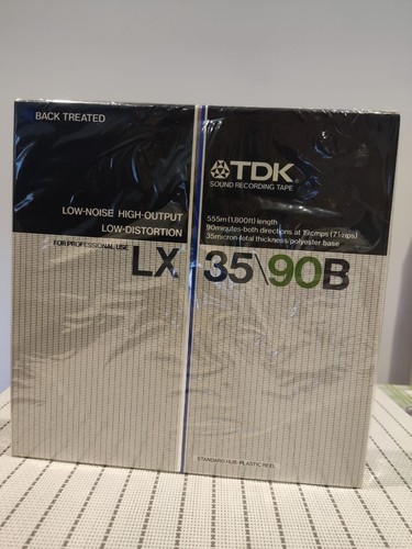 Tdk sound recording tape - tdk,