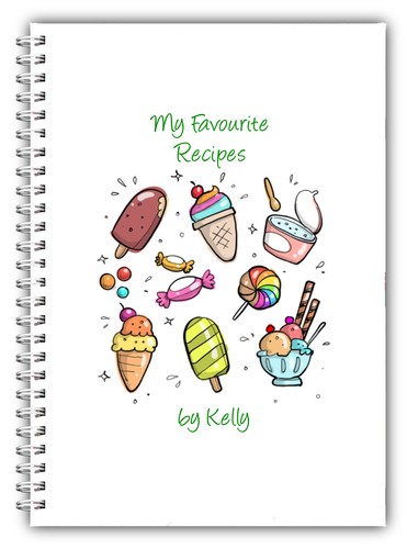 Personalised recipe - a5,