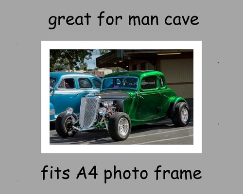 Hot rod poster digital - poster,