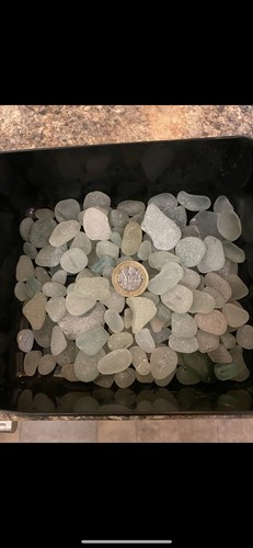 Random sea glass pieces north - random,