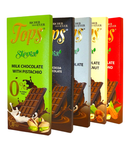 Tops chocolate bars zero - tops,