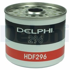 2x Fuel Filters HDF296 Delphi