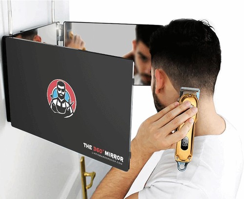 360 trifold haircut mirror - trifold,