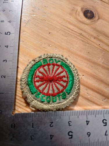 Vintage boy scouts cycle - vintage,