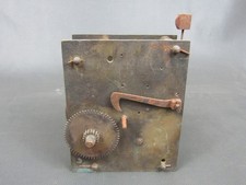 Antique Grandfather Longcase clock movement for repair spares or parts