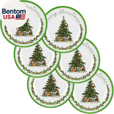 6 Pcs Christmas Melamine