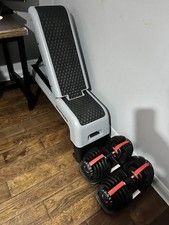 NORTHERN GYM STEP BENCH  AND 2