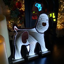 40cm LED Infinity Snowdog