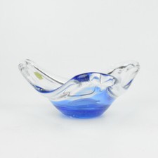 Swedish Glass Bowl Blue