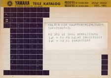 Yamaha RD 350_LC_'85_Parts