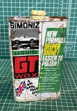 Vintage SIMONIZ LIQUID GT WAX