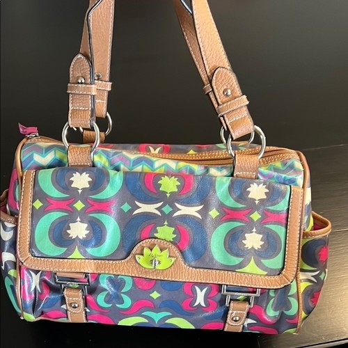 Lily bloom multicolor satchel - lily,