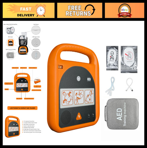 Portable aed trainer device - aed,