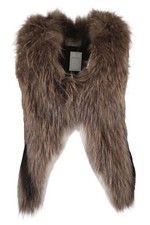 YVES SALOMON FOX FUR GILET EU