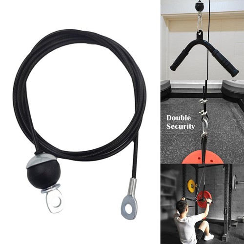 Pulley and cable machine for