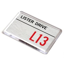 FRIDGE MAGNET - Lister Drive