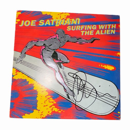 Signed joe satriani surfing - signed,